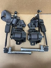 11-17 Acadia Enclave Traverse Front Seat Belt Seatbelt Retractor Set Pair Black