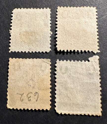 4 - 1926 US Stamps Scott #632 - 1 Cent Franklin - Used/NG/NH/VF. d - Picture 2 of 2