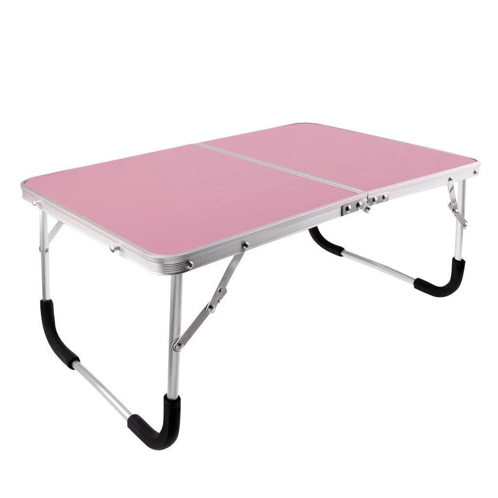 Rectangular Portable Folding Table Camping Picnic Garden Party Pink