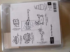 BRAND NEW! UN-Mounted! Stampin' Up! It's the Thought stamp Set - Retired