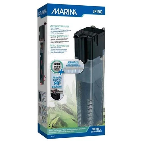 Marina Innenfilter Jet Flo 150 für Aquarien bis 150L, 12W, 600L/h, 14x15x10cm