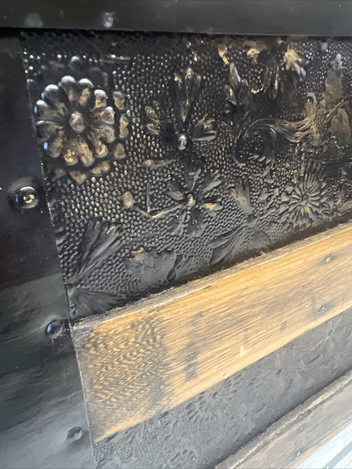 BAÚL VAPOR MADERA vintage cofre mesa de centro caja de almacenamiento antiguo decoración loft Foto 2 de 4