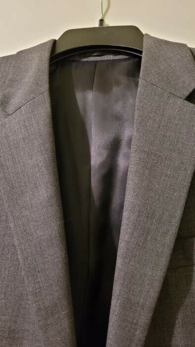 $495 Theory Slim Fit Xylo NP Suit Jacket in Wool Charcoal