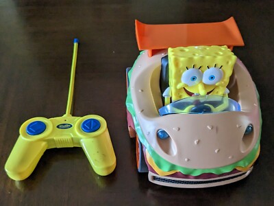 SpongeBob SquarePants Krusty Krab Krabby Patty Wagon Remote Control Toy RC 2014