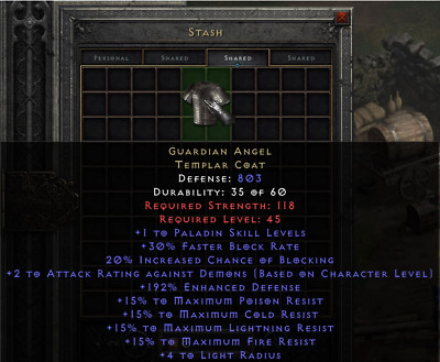D2R RotW LADDER Schutzengel HARDCORE Staffel 14 Diablo 2 Resurrected HC