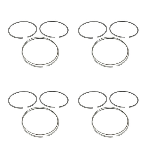 Kolbenringsatz FüR 4 Zylinder BMW 2.0 11257812636 N47D20A N47D20B N47D20C N47D20-image