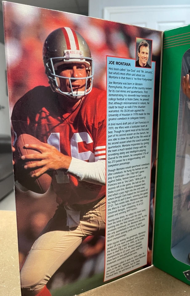 Hasbro - Starting Lineup 1997 Edición Joe Montana (Nuevo) Foto 3 de 4