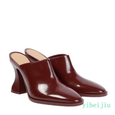 women's dress mules and slides SHOWFOREST Black Closed Toe Wedge Slip on Low Wedge Heel Pumps Casual Square Toe Slide Shoes for Office Work Shopping 2 Inch Size 5 easy glamour Satin upper with shimmering rhinestones Satin piping Low heel Rhinestone Satin Mule J. Renee: Women's Dress Mules