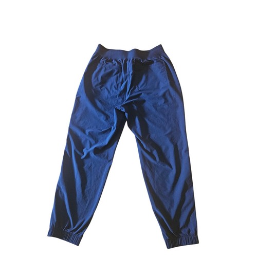 Athleta Trekkie North Jogger Pants Athletic Navy Blue Zipper Pockets Size 10 - Picture 3 of 4