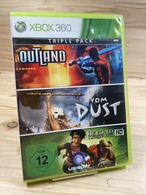 XBox 360 Spiel   Triple Pack: Outland + From Dust + Beyond Good & Evil HD #B31