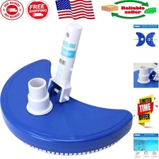 Effortless Pool Cleaning with Hydrotools Half Moon Vacuum - Lightweight & Sturdy