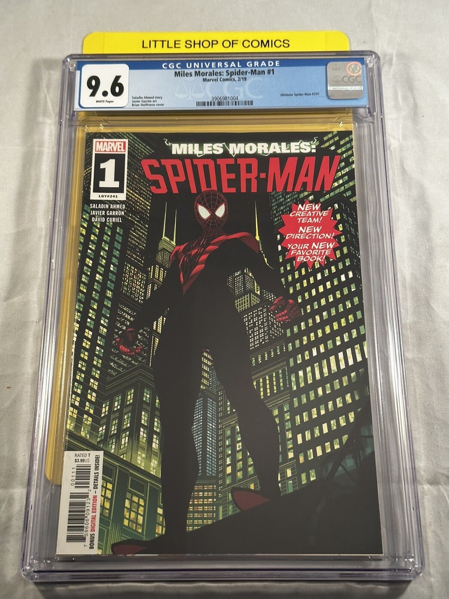 Miles Morales Spider-Man #1 (2019) CGC 9.6 *Ultimate Spider-Man