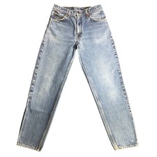 Levis Mens 550 Jeans 31x30 Blue Denim Relaxed Tapered Leg Classic Casual Pockets