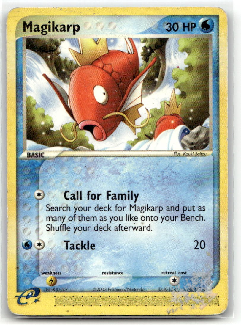 Magikarp 60/97 Common EX Dragon Pokemon EN DM