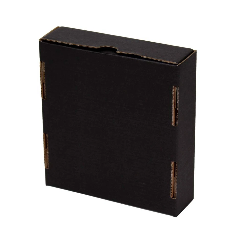 schwarzer Karton für den Postversand | Selbstaufbaubox ideal als Geschenk | s... - Bild 3 von 4
