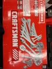 NOB Craftsman 66PC SAE/Metric Combination Polished Chrome Mechanics Tool Set