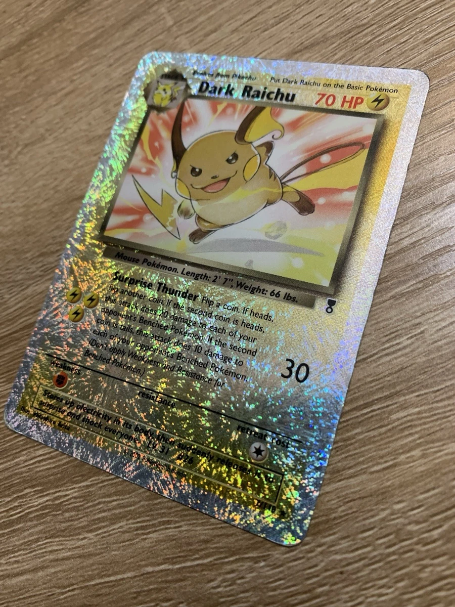 Dark Raichu 7/110 Legendary Collection Reverse Holo Rare | eBay