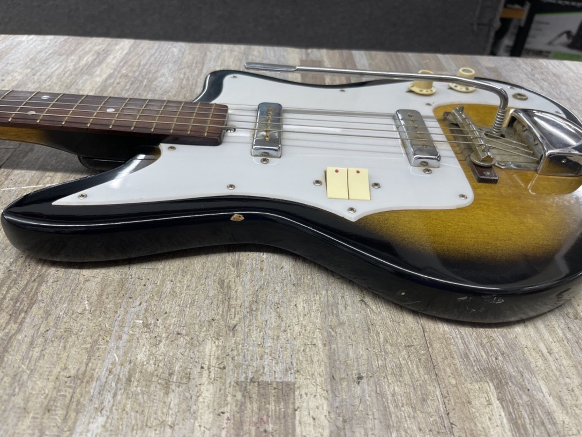 Vintage 1964 Teisco Audition Electric Guitar Ry Cooder Modified