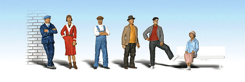 Woodland Scenics 1874 Figuras HO Scale Personajes Ambientación Escénica 6 | Zustand: Nuevo