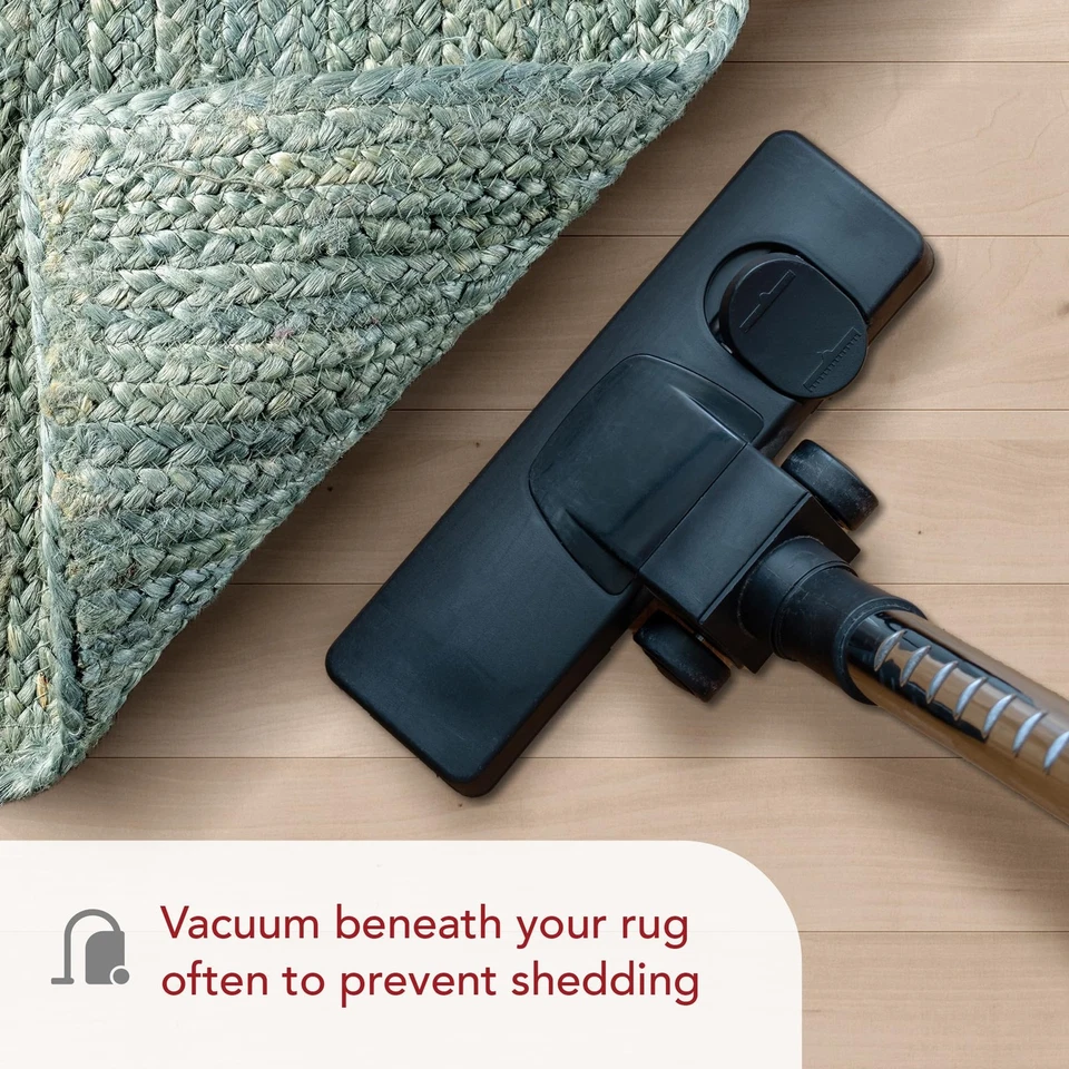 Handmade 2x6 Green Jute Runner Rug Kid Pet Friendly Boho Farmhouse Decor - Image 2 of 4