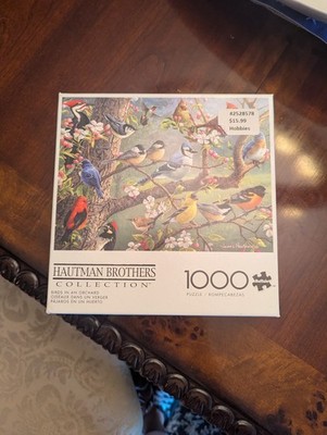 Buffalo Games - Hautman - Birds in an Orchard - 1000 Piece Jigs Toy
