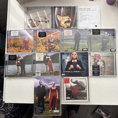 Funeral For a Friend CD Bundle Four Ways to Scream Your Name 12 CDs & DVD Promo