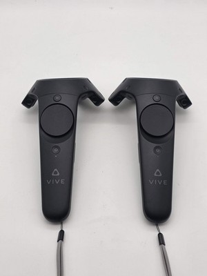 HTC Vive VR Headset System w/ Controllers, Link Box & Cables | eBay