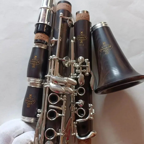 Professional Bb Clarinet R13 PRESTIGE Ebony Clarinets Ebony Wood Silver Plating - Picture 2 of 7