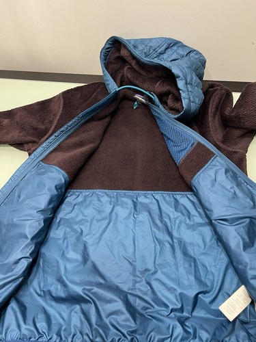 Patagonia Mens Re-Tool Hybrid Hoody Jacket Men’s Small Blue Burgundy Rare Color - Bild 12 von 24