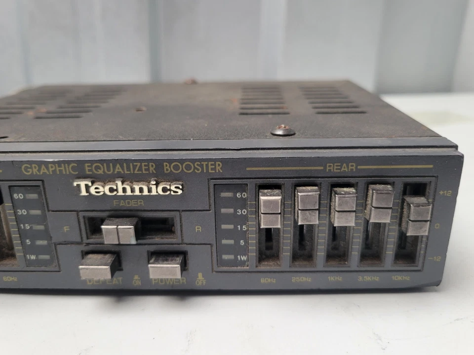 RARE VINTAGE MURPHY CAR GRAPHIC EQUALIZER (EQUALIZER) - UNTESTED - Bild 2 von 4