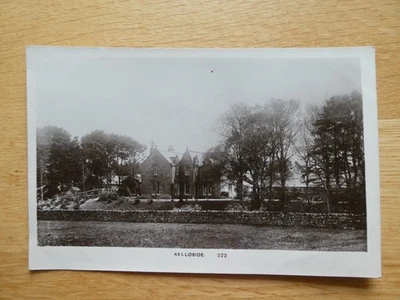Pre 1920 Real Photo Postcard of Kelloside, Kirkconnel, Dumfries, Scotland - Image 1 of 2