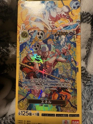 One Piece Enel EB02-052 JP NM Super Rare Foil Kami’s OP15 possible psa Mint 9