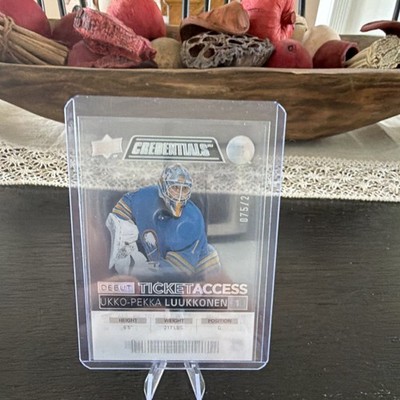 Upper Deck Credentials Ukko-Pekka Luukkonen #DTA-UL /249 Buffalo Sabres NHL