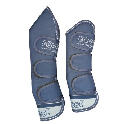 EQuest Transportgamasche für Pferde, 4er Set - Navy, L Warmblut Gamasche