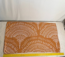  2 Orange King Shams Bohemian Indie Ecclectic Farmhouse