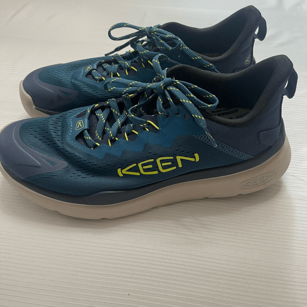 Scarpe da passeggio sportive blu Keen WK450 da uomo taglia 10 5 10 1 2