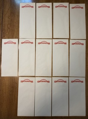 Lot Of 13 VINTAGE St. Louis Missouri Checkerdome New Old Stock Envelopes