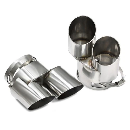 For BMW X5 G05 / X6 G06 / X7 G07 2 pc style Dual Pipe Exhaust Tips Performance - Picture 5 of 6
