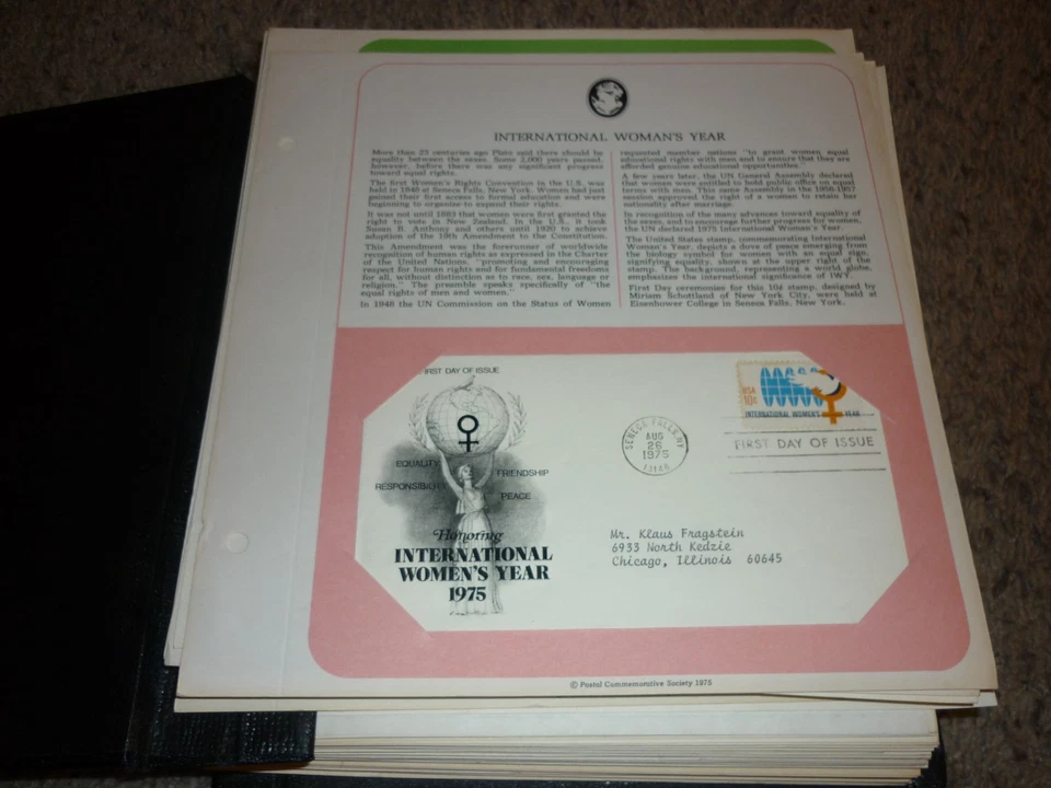 Postal Commemorative Society Album 1962 - 1974 U. S. First Day Covers - 150 - Image 2 of 2