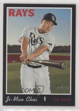2019 Topps Heritage High Number Black Border /50 Ji-Man Choi #637 2r8