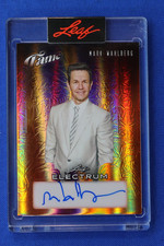 2024 Leaf Fame 1/1 MARK WAHLBERG Autographed Trading Card ONE OF ONE AUTO F-MW1