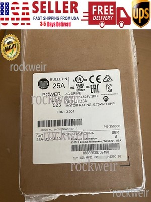 25A-D2P3N104 /B AB PowerFlex 523 AC Drive Spot Goods Fast Shipping