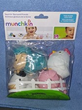 Munchkin Squirtin Barnyard Friends Bath Time Sheep Cow Pig Chicken