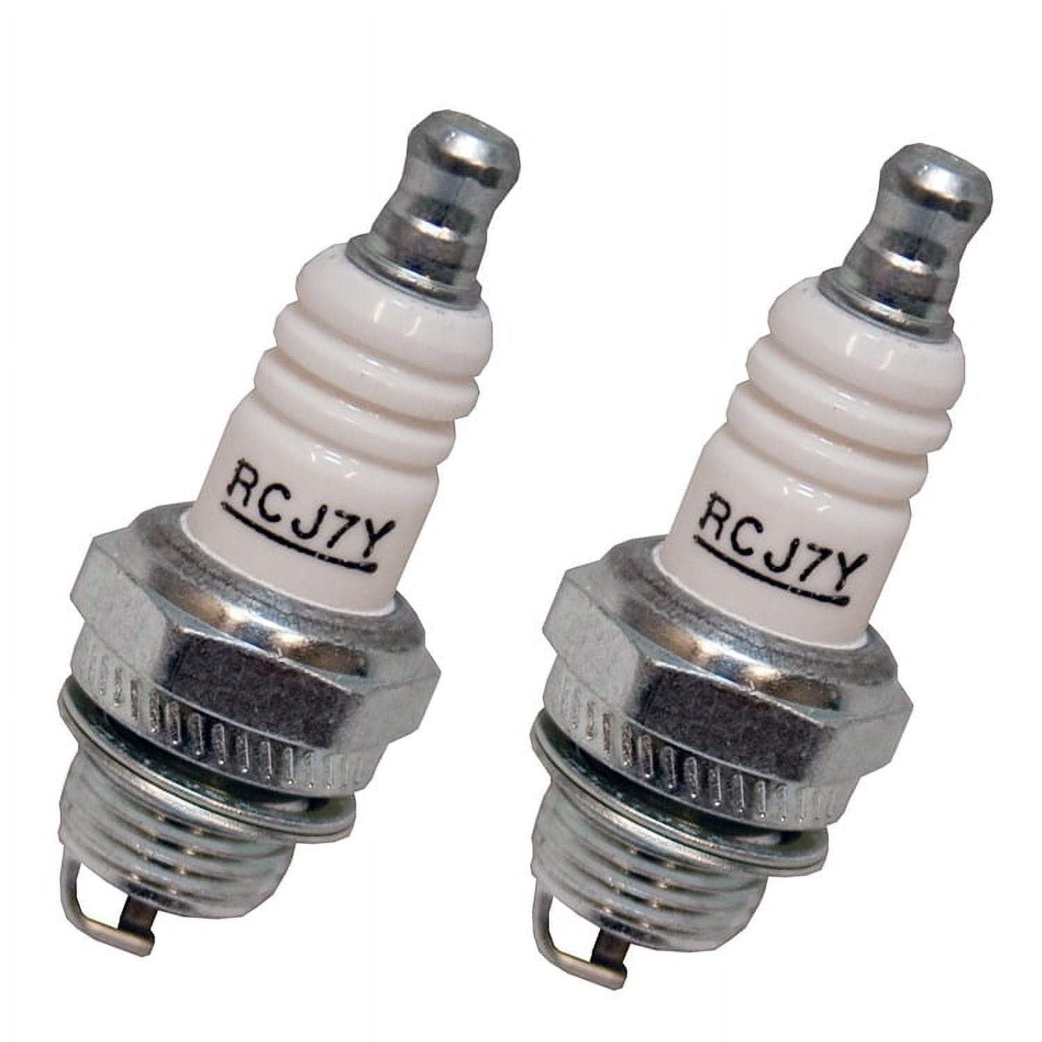 Champion 2 Pack of Genuine OEM Spark Plugs - RCJ7Y-2PK