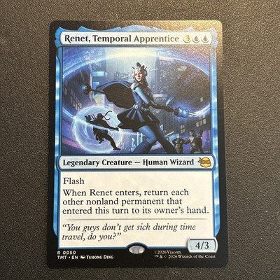 MTG Teenage Mutant Ninja Turtles Renet, Temporal Apprentice 0050 NM Rare
