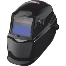 Lincoln Electric Auto-Darkening Welding Helmet with Grind Mode, Glossy Black,