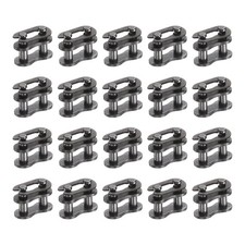 20Pcs 25 Roller Chain Connecting Links 8.5mm Pitch Chain Master Links