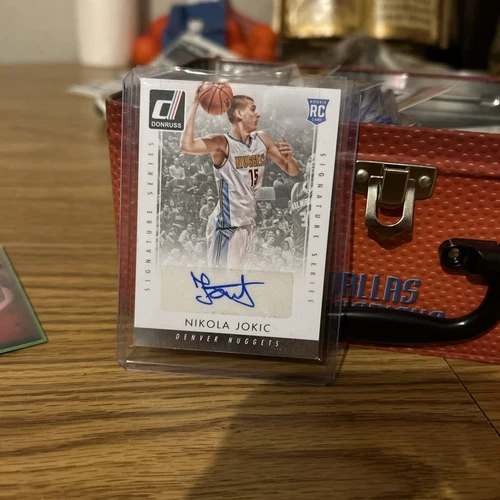 2015-16 Panini Donruss Nikola Jokic Signature Series Rookie RC Autograph Auto