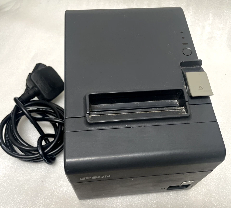 Epson TM- T20 M249A USB Thermal Receipt Printer for POS System with UK Plug - Image 3 of 4