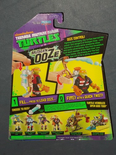 NEU 2012 TMNT Teenage Mutant Ninja Turtles OOZE TOXIN' RAPH Actionfigur - Bild 3 von 3